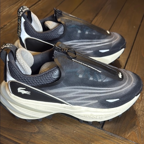 Lacoste Women's Outdoor Audyssor Trail Textile Sneakers Sz 7 - Picture 8 of 14